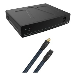 AudioQuest PowerQuest 505 12-Outlet Surge Protector and Power Conditioner with AudioQuest Monsoon 1.0m High-Current 15 AMP AC Power Cable - 1 of 4
