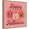 Amanti Art 22"x22" Hometown Halloween XV by Softshell Studio Framed Canvas Wall Art Print - 2 of 4