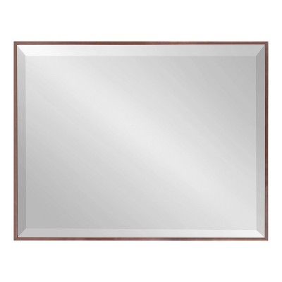 Bronze Framed Full Length Rectangular Wall Mirror