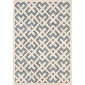 Courtyard CY6915 UV & Stain Resistant Non-Shedding Power Loomed Indoor/Outdoor Rugs - Safavieh - 1 of 4
