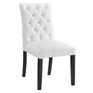 Modway Duchess Button Tufted Fabric Dining Chair - 1 of 4