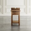 Jofran,Claremont Transitional Rustic Wood USB Charging End Table with Storage - 3 of 4
