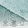 Hastings Home 100% Cotton Reversible Bath Mats - Seafoam, 2 Pieces - 3 of 4