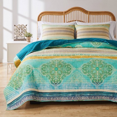 Greenland Home Fashions Aurora Quilt Set