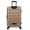 Rockland Melbourne Hardside Expandable Luggage with Spinner Wheels Champagne Checked Large 28" - 3 of 4