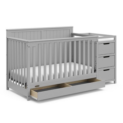 graco crib with changing table