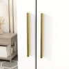 FUFU&GAGA Wardrobe Armoire Wooden Closet with Mirror 4 Doors 2 Drawers - 4 of 4