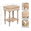 Kate and Laurel Patresa Wood Side Table - 2 of 4
