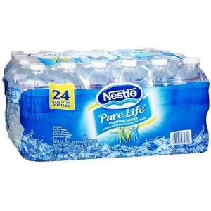 Nestle Pure Life Purified Water 16.9 Oz. 24 Case - 1 of 2