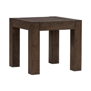 Liberty Furniture,Cascade Falls Living Room Square End Table - Satin Espresso - 1 of 4