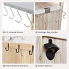 Whisen 40.5'' Outdoor Rolling Grill Cart & Kitchen Island with Stainless Steel Top, Solid Wood Cabinet, Drop Leaf - 4 of 4