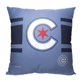 18"x18" MLB Chicago Cubs City Connect Decorative Throw Pillow
