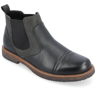 Vance Co. Mens Lancaster Pull-on Chelsea Boots