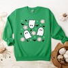 Simply Sage Market Women's Graphic Sweatshirt Ghost Flowers - 3 of 4
