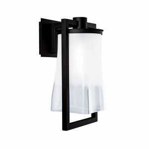Norwell Lighting Drape 1 - Light Wall Light in  Matte Black - 1 of 3