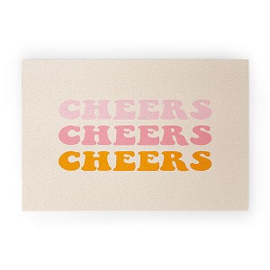 socoart cheers cheers cheers 30" x 20" Welcome Mat - Society6 - 1 of 3