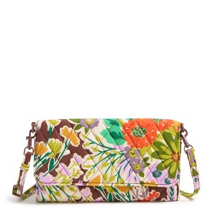 Vera Bradley Women's Outlet Cotton Wallet Crossbody Bag - 1 of 2