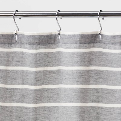 Stripe Shower Curtain Radiant Gray - Threshold&#8482;