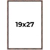 PosterPalooza | 19x27 Bamboo Picture Frame, UV Acrylic, 4 Finishes - Brown, Black, Gold, and Natural - 2 of 4