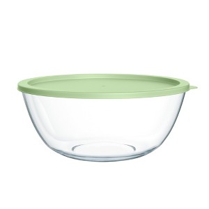 Itopfox Extra Large Clear Glass Mixing Bowls for Kitchen, Salad, Cooking, Bread Storage, Oven & Microwave Safe, Durable & Heat-Resistant - 1 of 4
