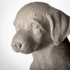 Sullivans 19" Sitting Dog Bird Feeder Statue, Resin - 2 of 3