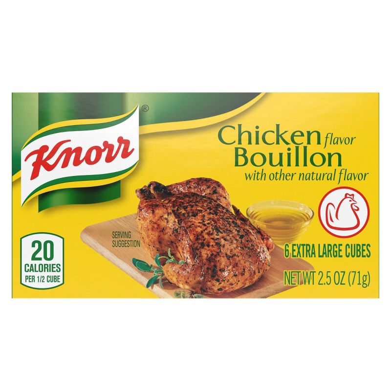 Knorr Chicken Bouillon Cubes - 2.5oz/6ct, 3 of 8