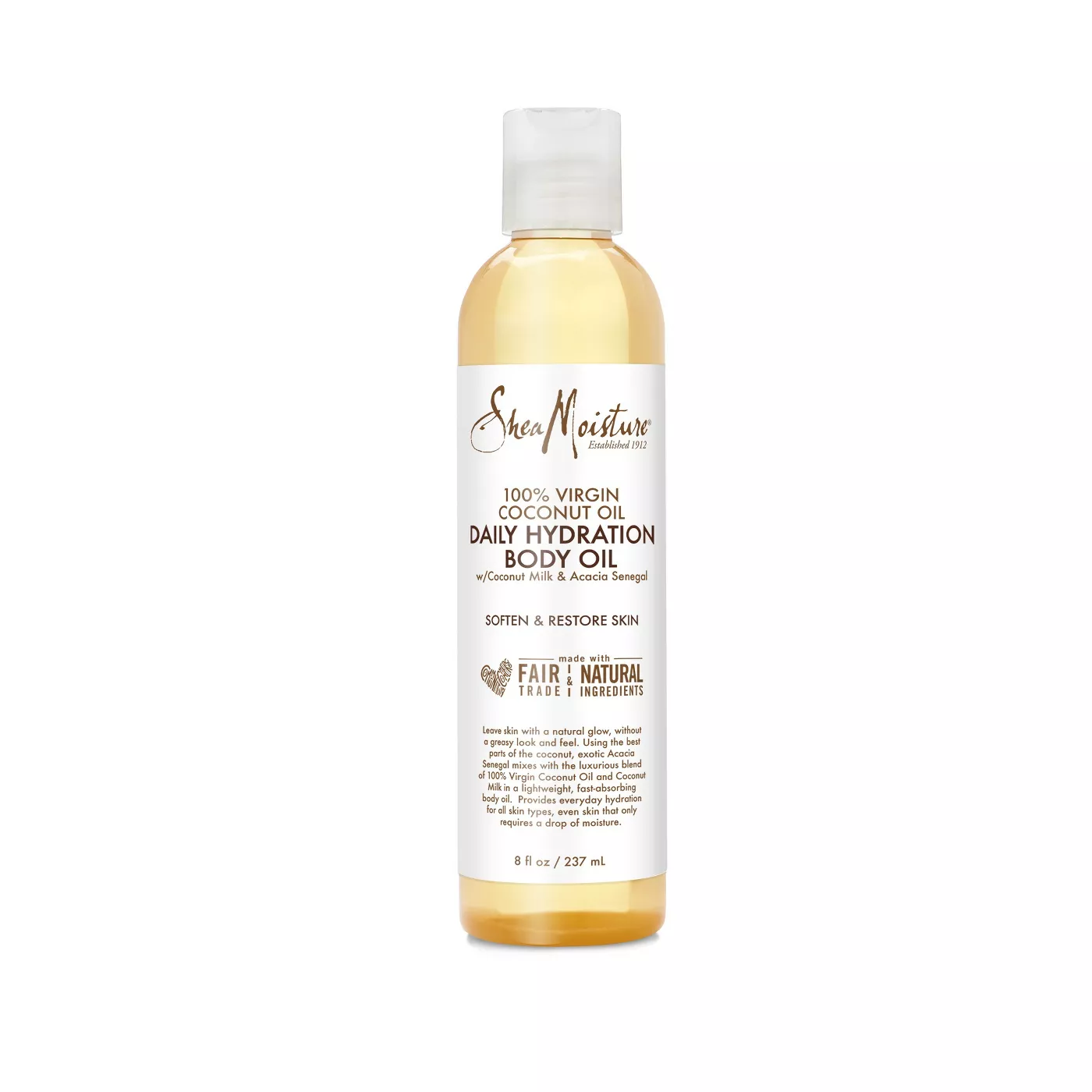 SheaMoisture Coconut Body Oil - 8oz - image 1 of 4