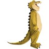 HalloweenCostumes.com Disney's Princess and the Frog Adult Plus Size Louis Costume | Alligator Jumpsuit with Headpiece - 2 of 2
