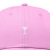 Dalix Lil Martini Embroidered Cotton Summer Outdoor Baseball Cap Dad Hat Womens - 2 of 4