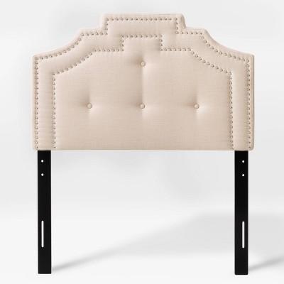 Aspen Headboard with Nailhead Trim - CorLiving