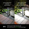 Home Zone Security® Mesh-Linkable Solar LED Contemporary-Style Security Pathway Light, 300 Lumens, 4 Pack in Black - image 4 of 4