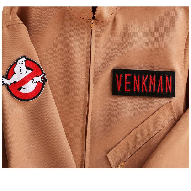 HalloweenCostumes.com    Ghostbusters Name Badge Costume Accessory Kit, Black/Red, 2 of 7