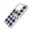 NFL AFC Teams Plaid Clear Cell Phone Case for Apple iPhone - 2 of 4