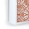 Marta Barragan Camarasa Terracotta strokes pattern Framed Mini Art Print - Society6 - 3 of 3