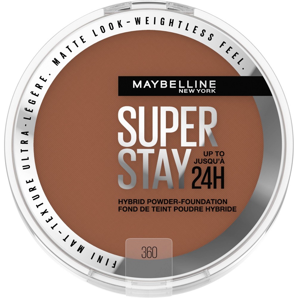 Photos - Other Cosmetics Maybelline MaybellineSuper Stay Matte 24HR Hybrid Pressed Powder Foundation - 360 - 0 