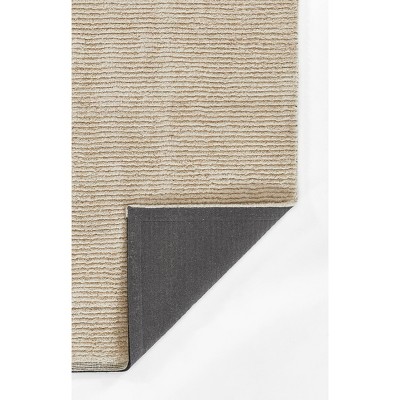 Ivory Hand-Tufted Wool 5 ft x 8 ft Rug