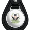 Monopoly Man Money Black Leather Keychain - 3 of 4