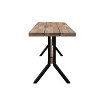 Standlake Slatted Outdoor Bench - OD1132326 - Natural - SEI - 4 of 4