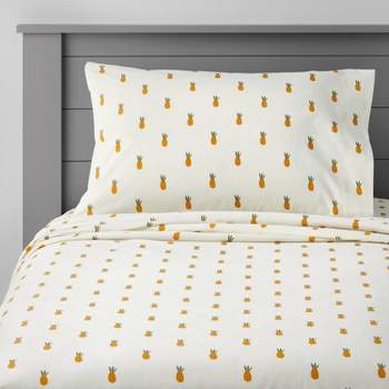 Pineapple Cotton Kids' Sheet Set - Pillowfort™