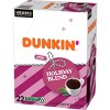 Dunkin' Holiday Cheers Ground Coffee Pods Dark Roast Coffee - 22ct - image 4 of 4