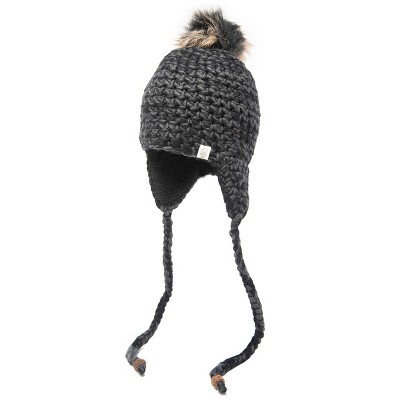 Chunky Knit Earflap Hat_Nirvanna Designs