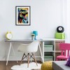 Stupell Industries Colorful Roaring T-Rex Framed Print Under Glass Art - 3 of 4