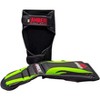 Amber Fight Gear Muay Thai Shin Guards, Skintex Leather, Foam Padding, Triple Straps, Grip Dots – Ideal for Kickboxing Training. - 3 of 4