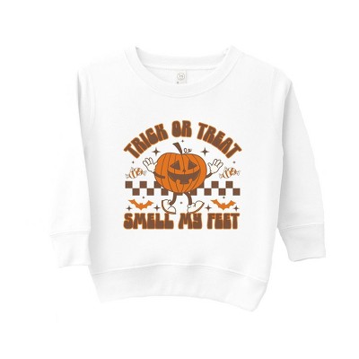 The Juniper Shop Smell My Feet Checkered Toddler Graphic Sweatshirt