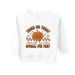 The Juniper Shop Smell My Feet Checkered Toddler Graphic Sweatshirt - 1 of 2