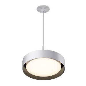 ET2 Lighting Echo 1 - Light Pendant in  White/Black - 1 of 2