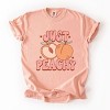 Simply Sage Market Just Peachy Colorful Peach Garment Dyed Tee - 2 of 4