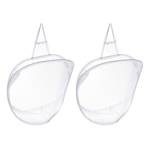 Unique Bargains Home Folding Hanging Mesh Laundry Baskets 2 Pcs - 1 of 4
