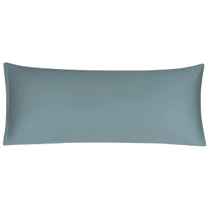 PiccoCasa 100% Long Staple Combed Cotton Zipper Long Pillowcases 1 Pc - 1 of 4