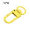 Unique Bargains DIY Craft Key Organization Lobster Claw Lanyard Swivel Clasps 1.3" x 0.51" 16 Pcs - 3 of 4